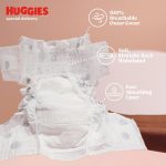 Hypoallergenic Baby Diapers Size 5 (27+ lbs), Huggies Special Delivery, Fragrance Free, Safe for Sensitive Skin, 120 Ct - Image 5